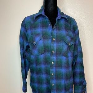 Pendleton Pearl snap vintage shirt